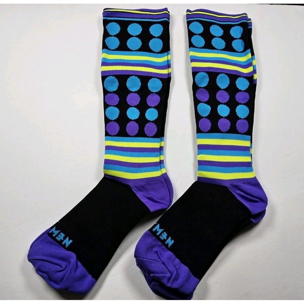 Newzill Compression Lot Of 2 Pairs Socks Size M